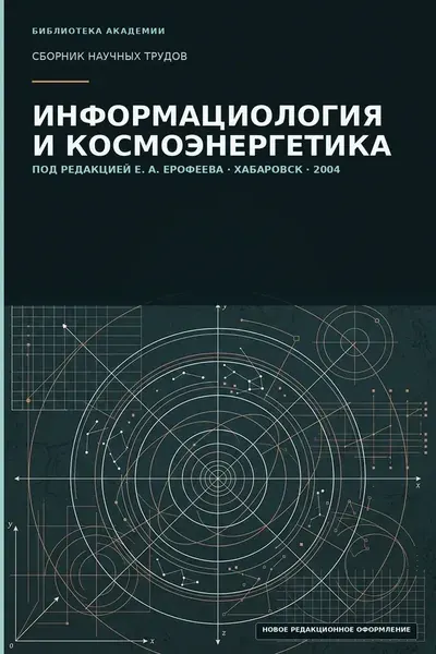 Cover: Informatiology and Cosmoenergetics