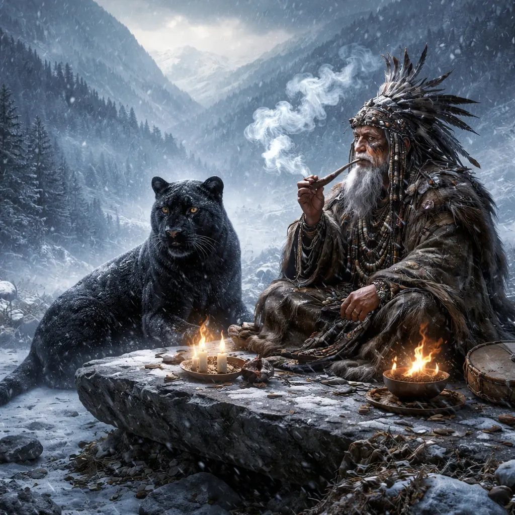 The Shaman and the Panther — tales and parables on the warrior’s path